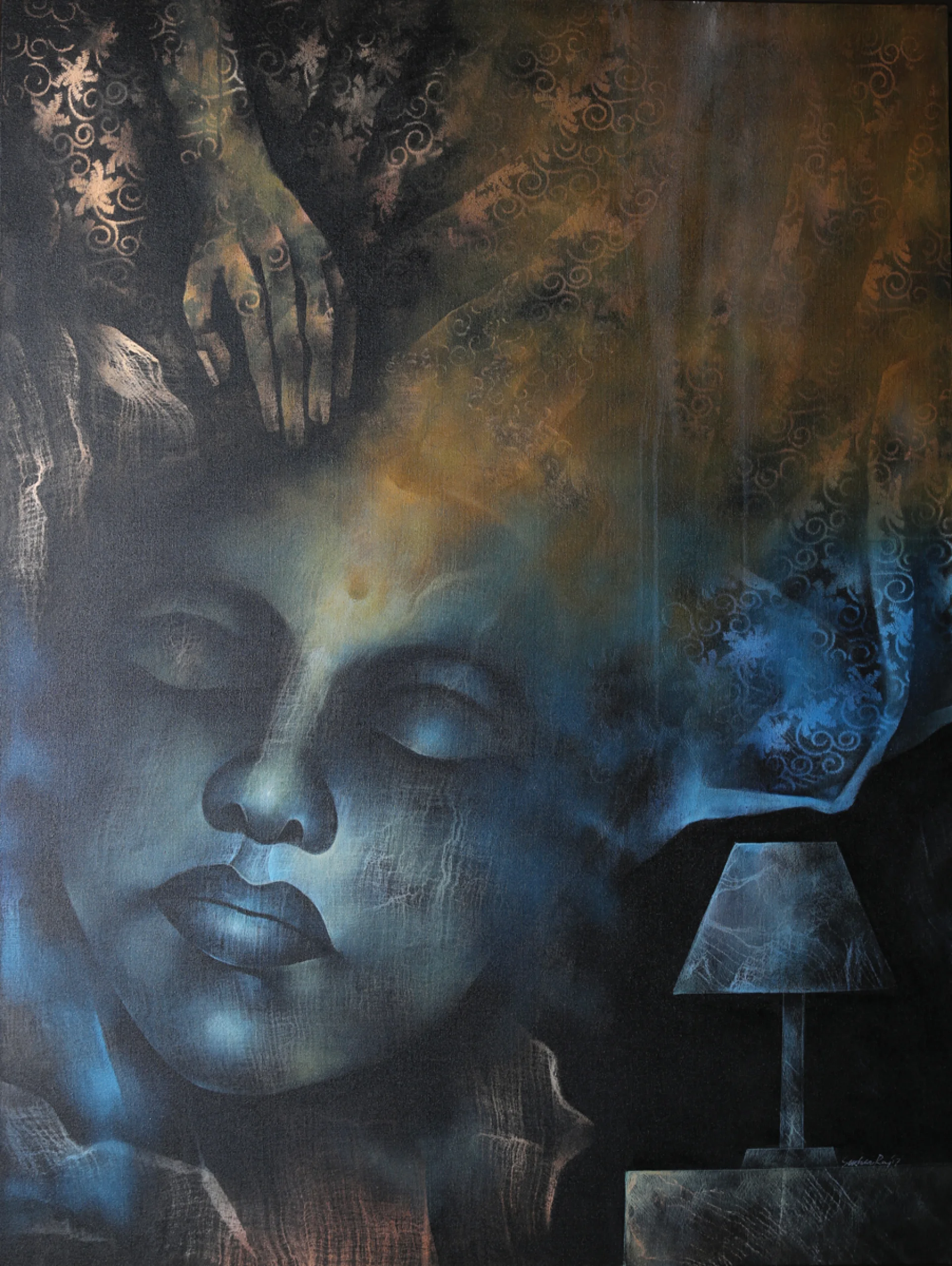 Untitled by Sekhar Roy - Acrylic on Canvas