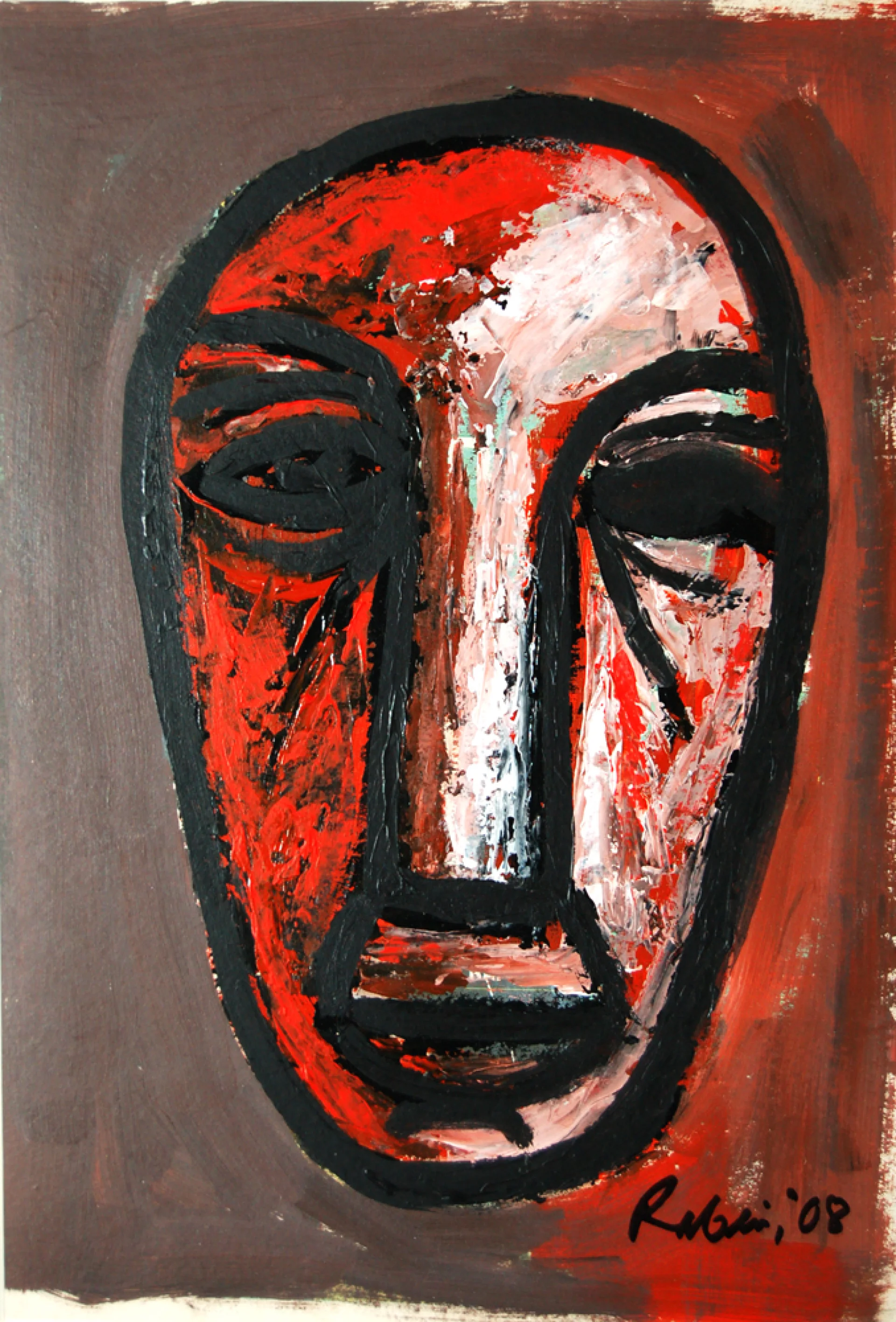 Untitled by Rabin Mondal - Acrylic on board