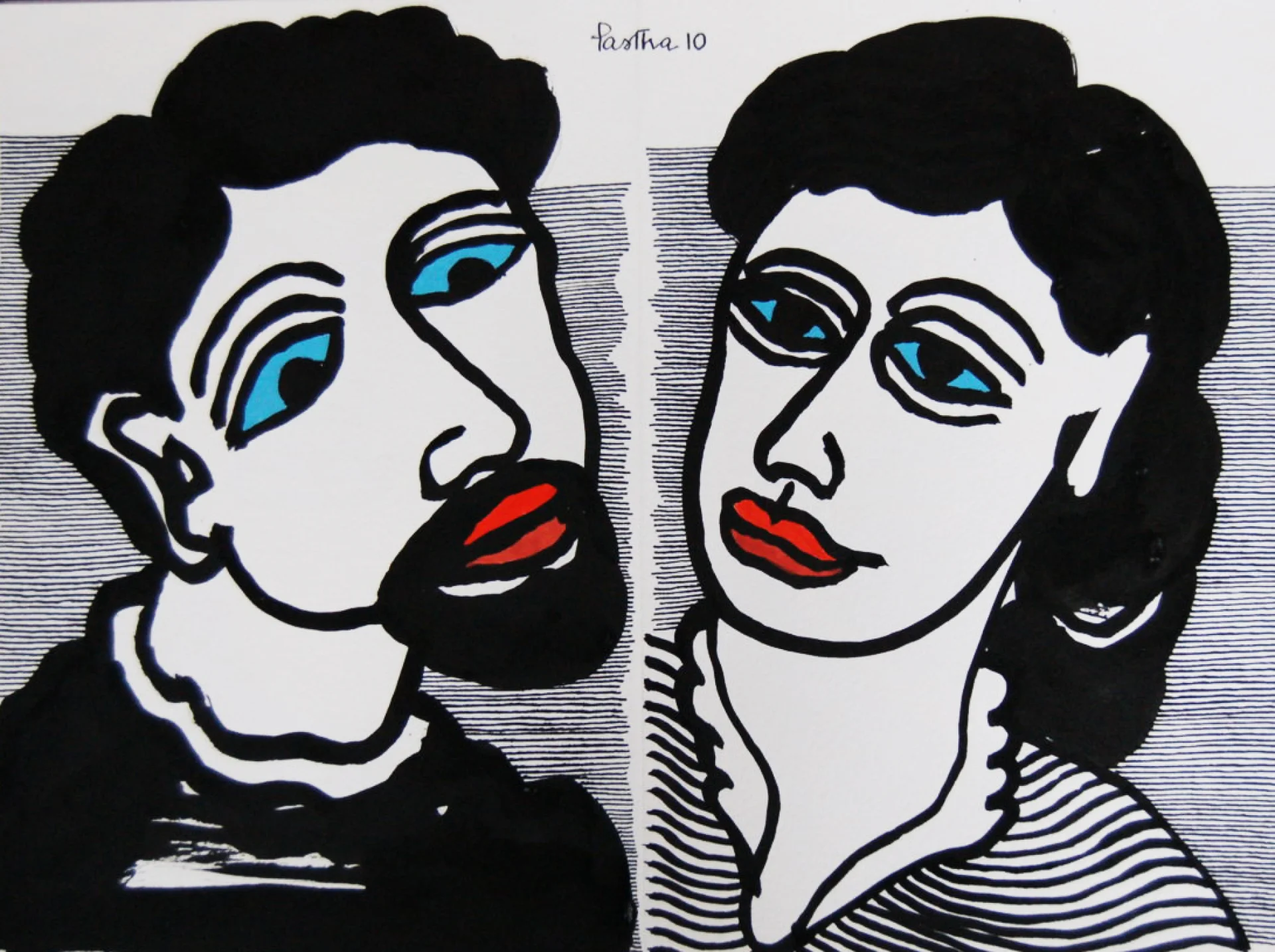 Untitled by Partha Pratim Deb - Mixed Media on Paper