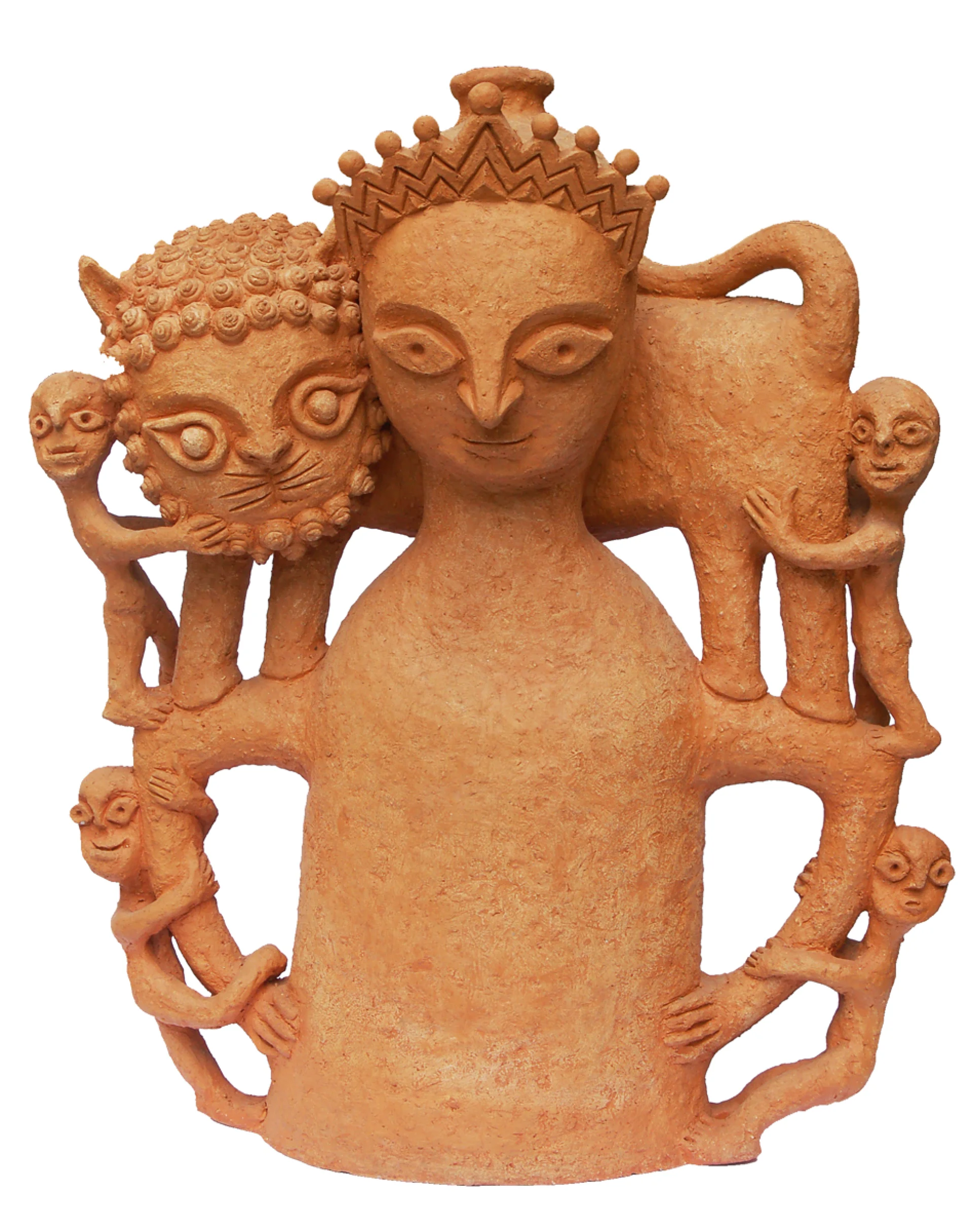 Untitled by Subrata Biswas - Terracotta Sculpture