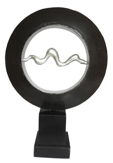 Untitled by Pradip Mondal - Iron & Aluminium Sculpture