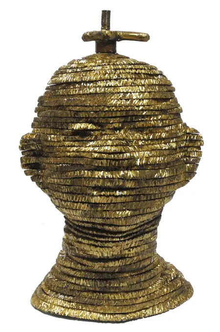 Untitled by Nantu Behari Das - Brass Sculpture