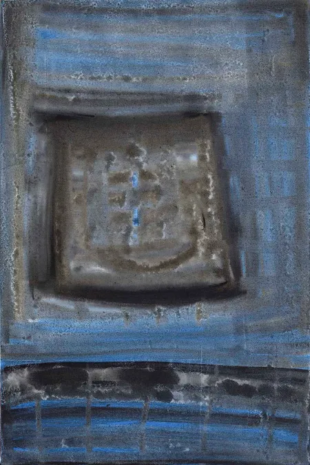 Untitled by Vikram Bachhawat - Acrylic on Canvas