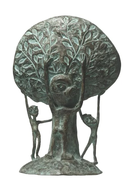 Spontaneity- Be Mine by Subrata Biswas - Bronze Sculpture