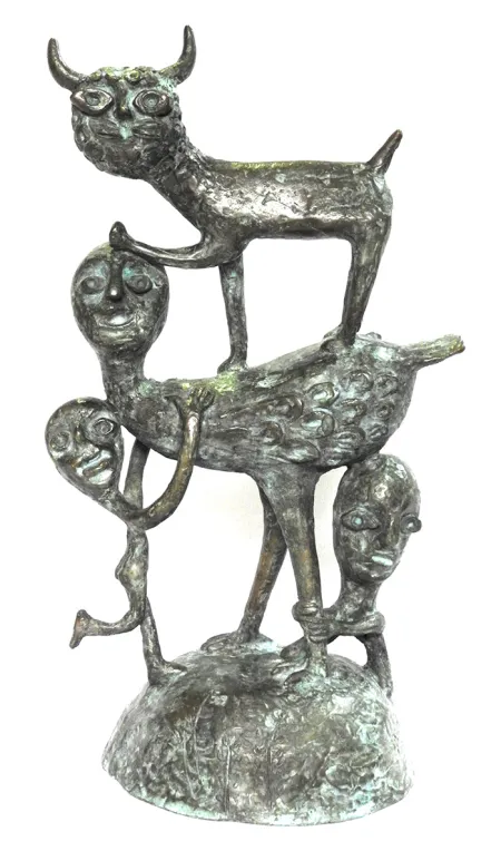 Untitled by Subrata Biswas - Bronze Sculpture
