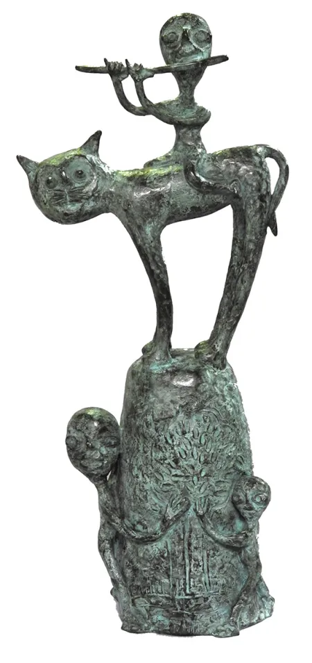 Untitled by Subrata Biswas - Bronze Sculpture