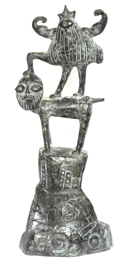 Untitled by Subrata Biswas - Bronze Sculpture