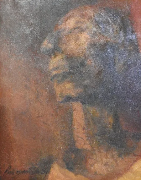 Self Impression II by Priyanka Lahiri - Oil on Canvas