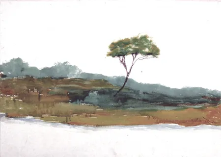 Untitled by Kartick Chandra Pyne - Watercolour on Handmade Paper