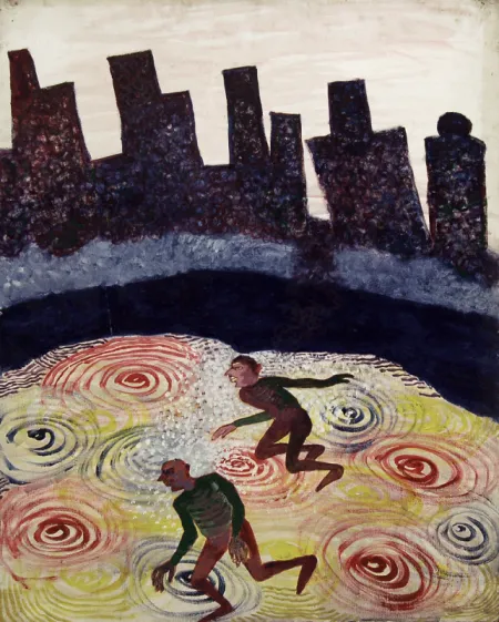Untitled by Partha Pratim Deb - Acrylic on Canvas