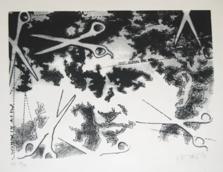 Untitled by Chhatrapati Dutta - Serigraph
