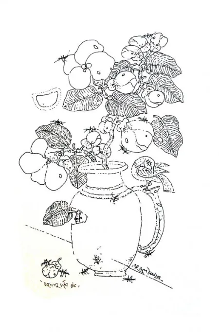 Untitled by Manoj Dutta - Serigraph