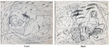Untitled by Jayashree Chakravarty - Pen on Paper