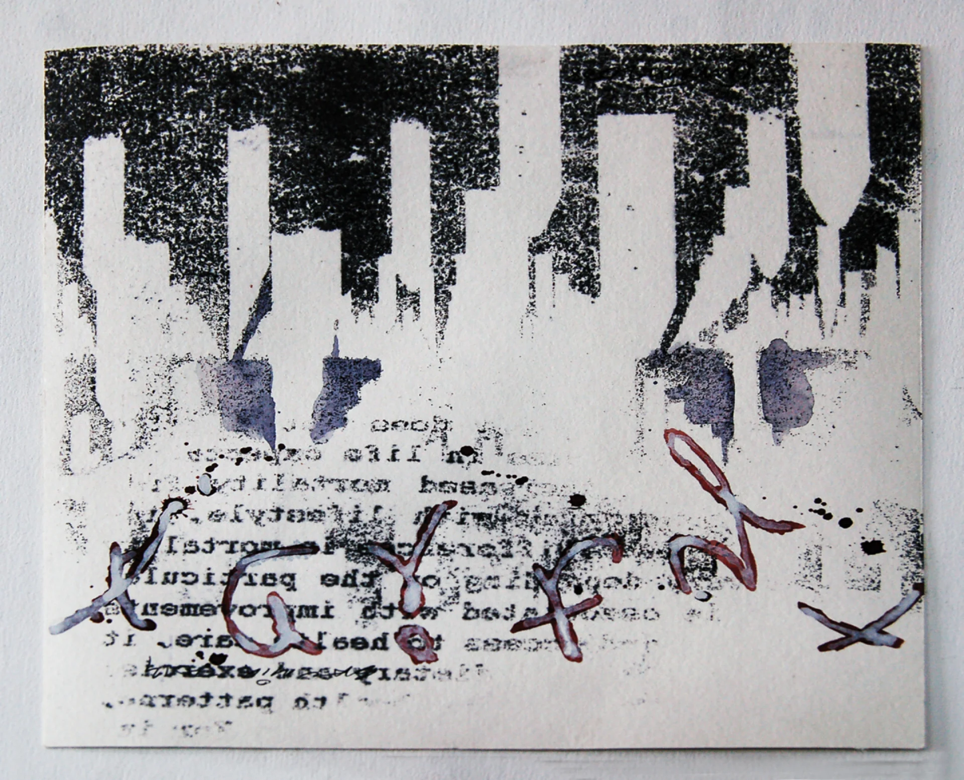 Untitled by Soumik Chakroborty - Mixed Media on Paper
