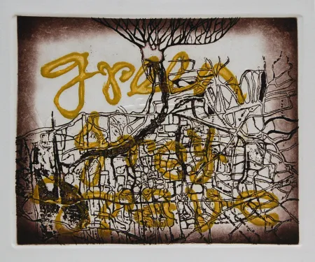 Untitled by Piyali Sadhukhan - Etching