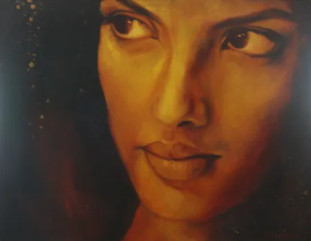 Untitled by Priyanka Lahiri - Mixed Media on Canvas